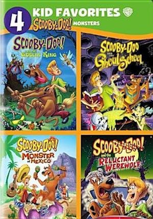 Cover for DVD · 4 Kid Favorites: Scooby-doo! Monsters (DVD) (2016)
