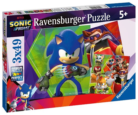 Cover for Ravensburger · Sonic Prime 3X49P - (10105695) (Toys)