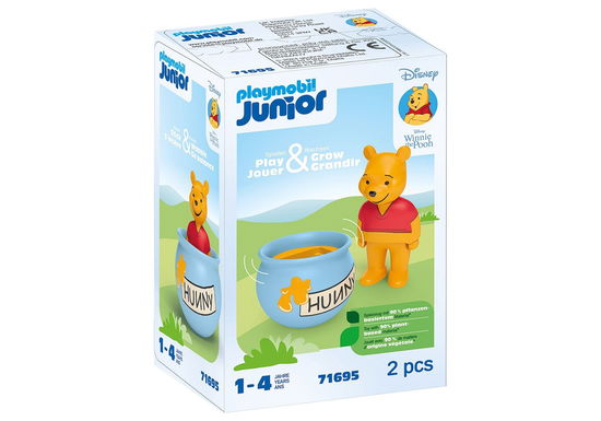 Cover for Playmobil · Junior &amp; Disney: Winnie The Pooh's Counter Balance Honey Pot (71695) (Toys)