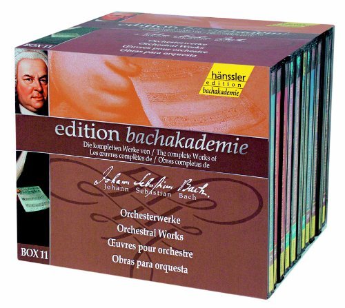 * BACH: Edition Bachakademie - Rilling,helmuth/+ - Musik - hänssler CLASSIC - 4010276011958 - 4. marts 2002