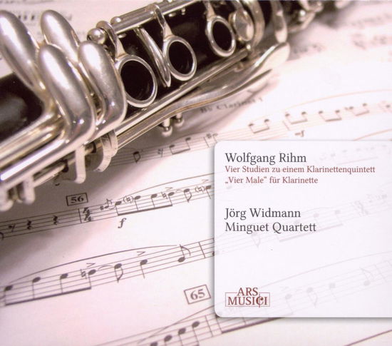 Rihm: Four Studies for Clarinet Quintet - Widmann, Jorg / Minguet Quartett - Music - ARS MUSICI - 4011222323958 - February 26, 2010