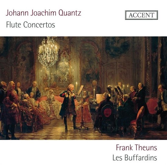 Cover for Theuns, Frank / Les Buffardins · Quantz: Flute Concertos (CD) (2023)