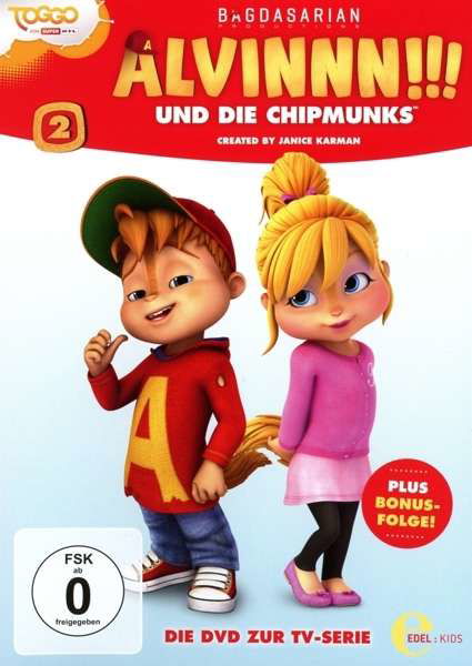Cover for Alvinnn!!! Und Die Chipmunks · (2)dvd Z.tv-serie-gemeinsam Sind Wir Stark (DVD) (2016)
