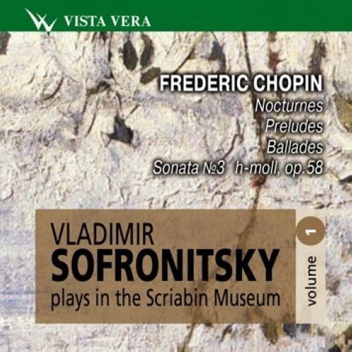 Cover for Vladimir; SOFRONITSKY · Vladimir Sofronitsky plays in the Scri (CD)