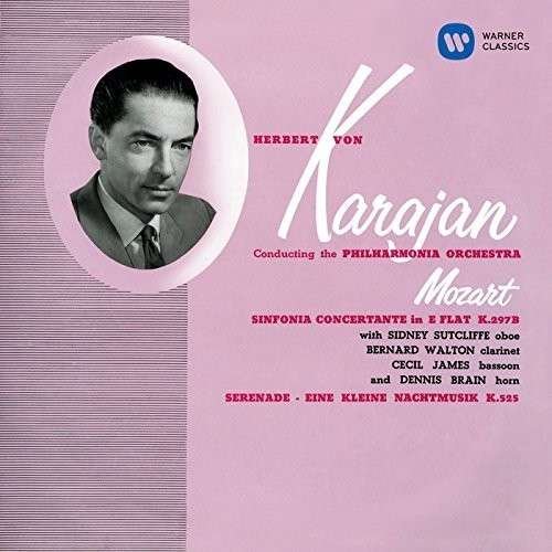 Cover for Herbert Von Karajan · Mozart &amp; Beethoven With Philharmonia (CD) (2014)