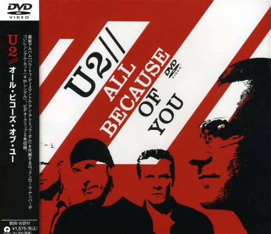 All Because of You -dvd - U2 - Elokuva - UNIVERSAL - 4988005406958 - keskiviikko 26. lokakuuta 2005