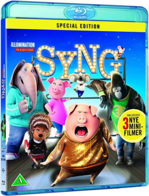 Cover for Illumination · Sing (Blu-ray) (2019)