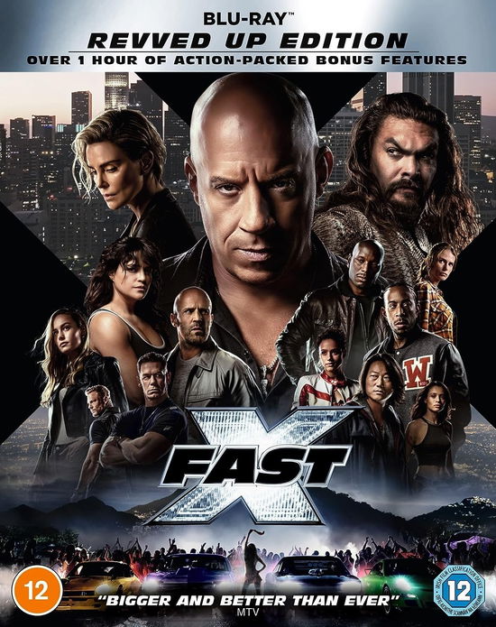 Cover for Fast X BD · Fast and Furious 10 - Fast X (Blu-Ray) (2023)