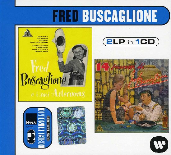 Cover for Fred Buscaglione · Buscaglione E Asternovas + 14 Successi (CD) (2012)