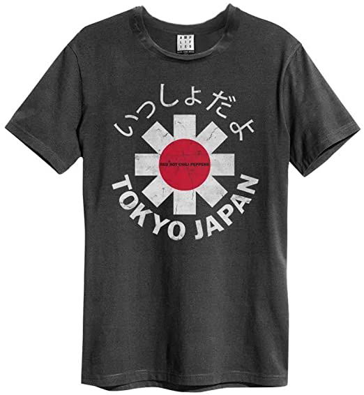 Red Hot Chili Peppers Tokyo Japan Amplified Vintage Charcoal - Red Hot Chili Peppers - Mercancía - AMPLIFIED - 5054488307958 - 1 de julio de 2020
