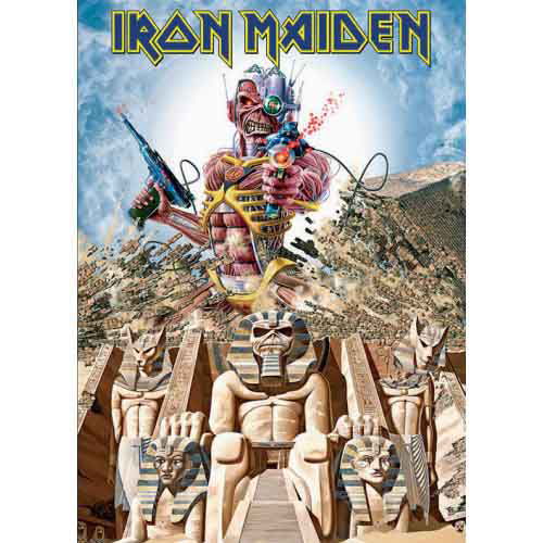 Iron Maiden Postcard: Somewhere back in time (Standard) - Iron Maiden - Bøker - Global - Accessories - 5055295313958 - 