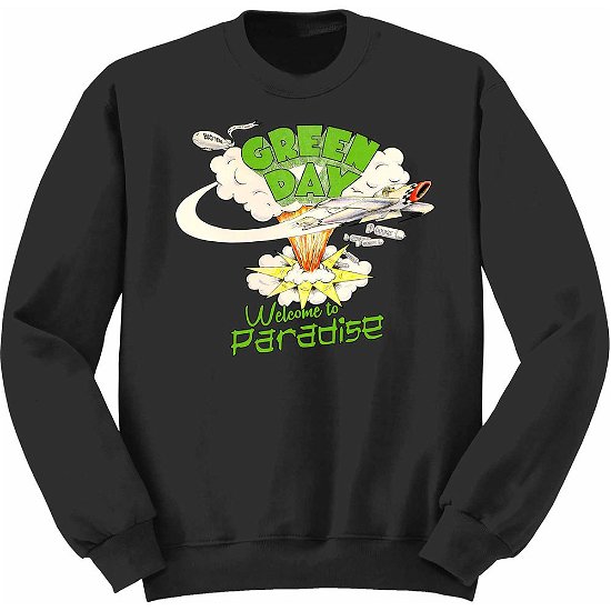 Cover for Green Day · Green Day Kids Sweatshirt: Welcome to Paradise (9-11 Years) (Kläder) [Black - Kids edition]