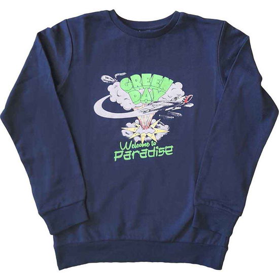 Cover for Green Day · Green Day Kids Sweatshirt: Welcome to Paradise (9-11 Years) (Kläder) [Black - Kids edition]