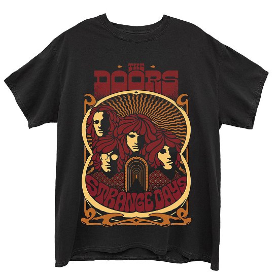 Cover for The Doors · The Doors Unisex T-Shirt: Strange Days Vintage Poster (T-shirt) [size M] [Black - Unisex edition]