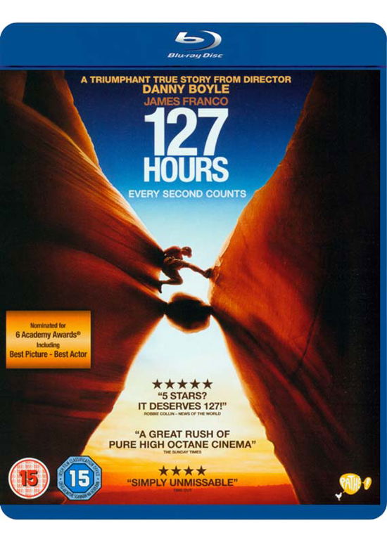 Cover for 127 Hours (Blu-Ray) (2011)