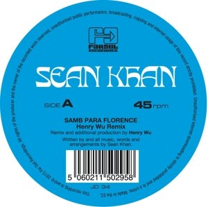 Cover for Sean Khan · Samba Para Florence Things To Say / Remixes (LP) [Remixes edition] (2017)