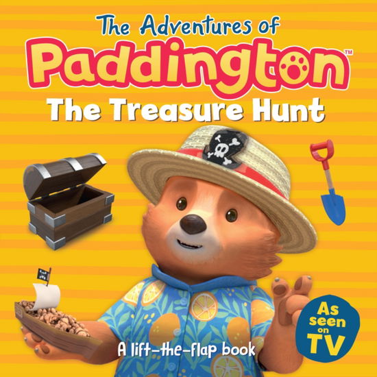 Cover for HarperCollins Children’s Books · The Treasure Hunt Lift-the-flap - The Adventures of Paddington (Board book) (2025)