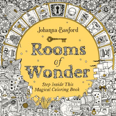 Cover for Johanna Basford · Rooms of Wonder: Step Inside This Magical Coloring Book (Taschenbuch) (2022)