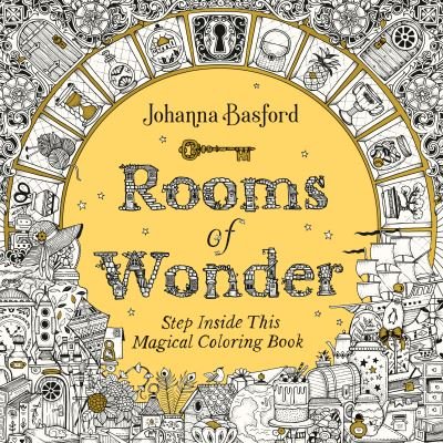 Cover for Johanna Basford · Rooms of Wonder: Step Inside This Magical Coloring Book (Paperback Bog) (2022)