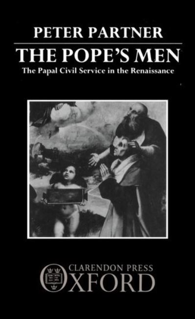 Cover for Peter Partner · The Pope's Men: The Papal Civil Service in the Renaissance (Hardcover Book) (1990)