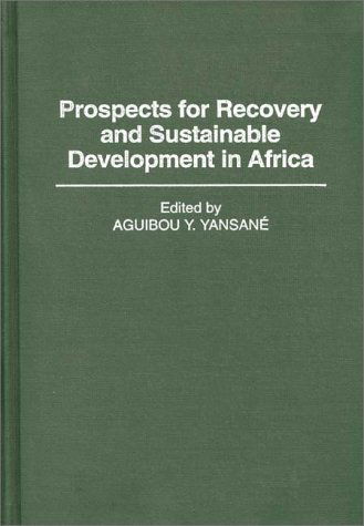 Cover for Aguibou Yan Yansane · Prospects for Recovery and Sustainable Development in Africa (Innbunden bok) (1996)