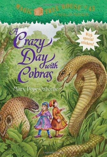 Cover for Mary Pope Osborne · A Crazy Day with Cobras - Magic Tree House (R) Merlin Mission (Paperback Bog) [Stk Rep edition] (2012)