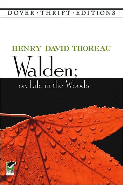 Cover for Henry David Thoreau · Walden: or, Life in the Woods - Thrift Editions (Paperback Bog) [New edition] (2000)