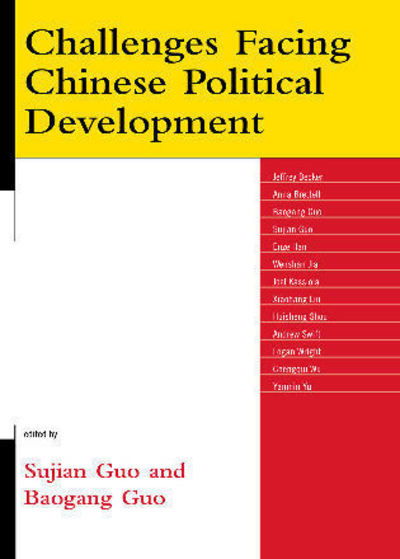 Cover for Sujian Guo · Challenges Facing Chinese Political Development - Challenges Facing Chinese Political Development (Taschenbuch) (2007)