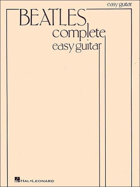 The Beatles Complete - Updated Edition - The Beatles - Livres - Hal Leonard Corporation - 9780881885958 - 1 mars 1989