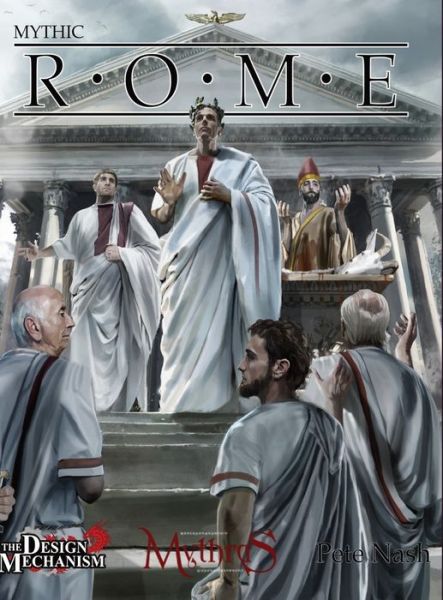 Cover for Pete Nash · Mythic Rome (Hardcover Book) (2021)