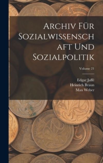 Cover for Werner Sombart · Archiv Für Sozialwissenschaft und Sozialpolitik; Volume 21 (Bok) (2022)