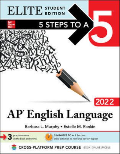 Cover for Barbara Murphy · 5 Steps to a 5: AP English Language 2022 Elite Student Edition (Paperback Book) (2021)