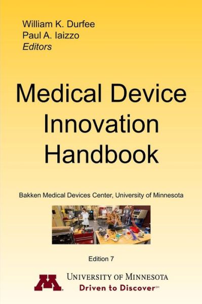 Cover for William Durfee · Medical Device Innovation Handbook (Paperback Book) (2014)