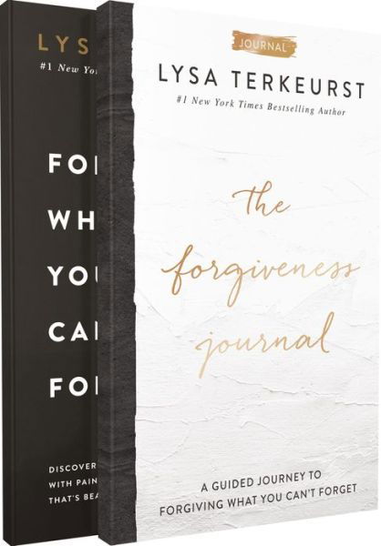 Cover for Lysa TerKeurst · Forgiving What You Can't Forget with the Forgiveness Journal (Book) (2021)