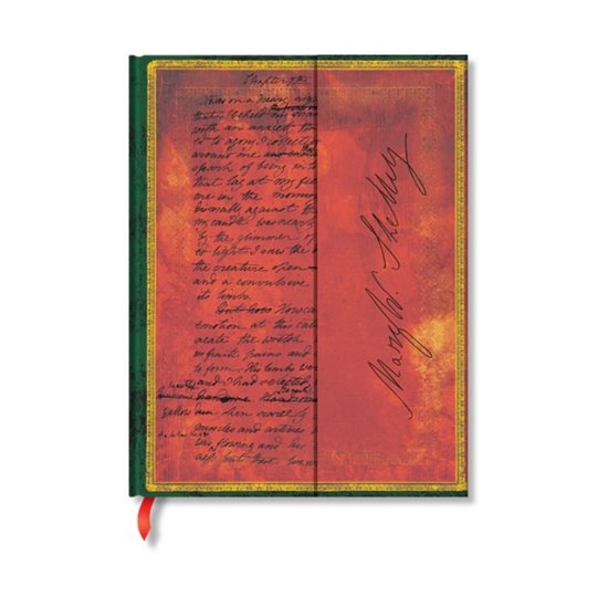 Cover for Paperblanks · Mary Shelley, Frankenstein (Embellished Manuscripts Collection) Ultra Lined Hardback Journal (Wrap Closure) - Embellished Manuscripts Collection (Gebundenes Buch) (2023)