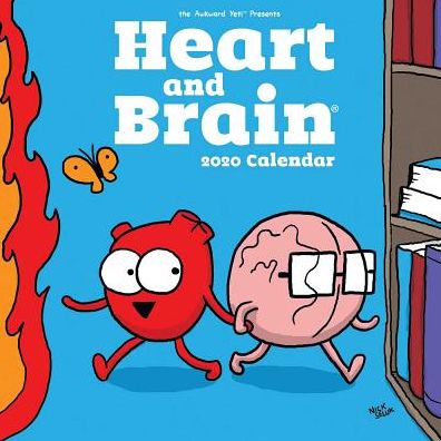 Cover for Nick Seluk · Heart and Brain 2020 Square Wall Calendar (Calendar) (2019)