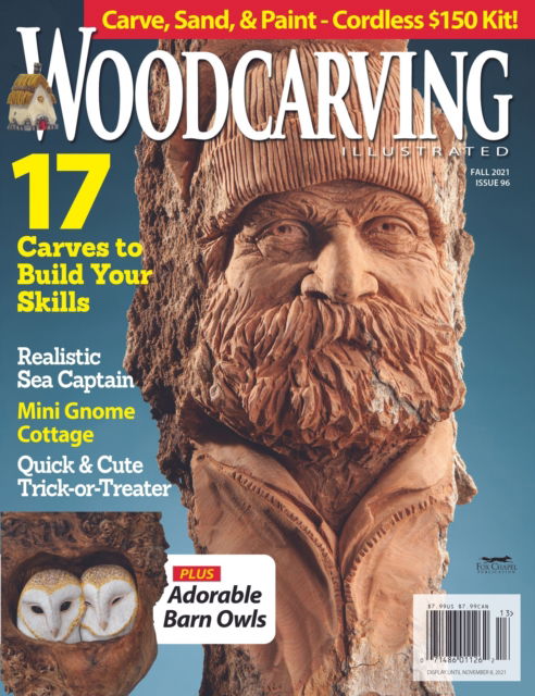 Cover for Editors of Woodcarving Illustrated · Woodcarving Illustrated Issue 96 Fall 2021 (Book) (2021)