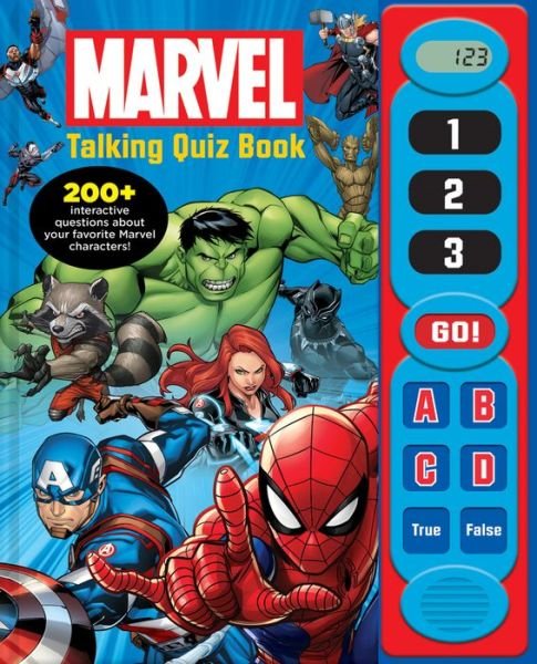 Cover for PI Kids · Marvel: Talking Quiz Sound Book (Inbunden Bok) (2020)