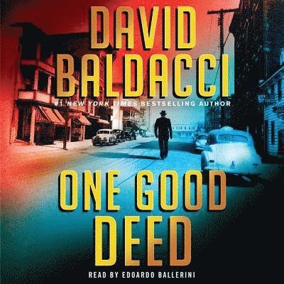 Cover for David Baldacci · One Good Deed (Lydbog (CD)) (2019)
