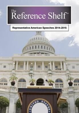 Cover for HW Wilson · Representative American Speeches, 2014-2015 - Reference Shelf (Taschenbuch) (2015)