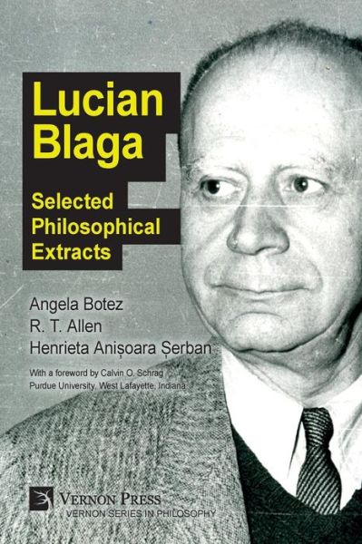 Cover for Dr R. T. Allen · Lucian Blaga: Selected Philosophical Extracts - Series in Philosophy (Paperback Book) (2018)