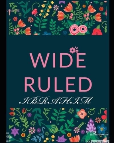 Cover for Ibrahim · Wide Ruled (Paperback Book) (2019)