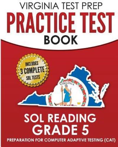 Cover for V Hawas · VIRGINIA TEST PREP Practice Test Book SOL Reading Grade 5 (Paperback Book) (2018)