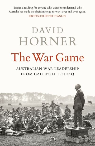 Cover for David Horner · War Game (Book) (2022)