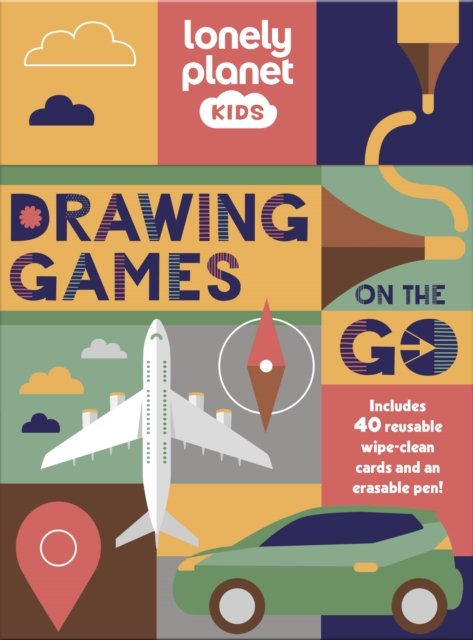 Lonely Planet Kids Drawing Games on the Go - Lonely Planet Kids - Lonely Planet Kids - Bücher - Lonely Planet Global Limited - 9781838695958 - 14. April 2023