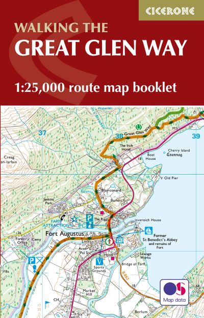 Cover for Paddy Dillon · The Great Glen Way Map Booklet: 1:25,000 OS Route Mapping (Paperback Bog) (2024)