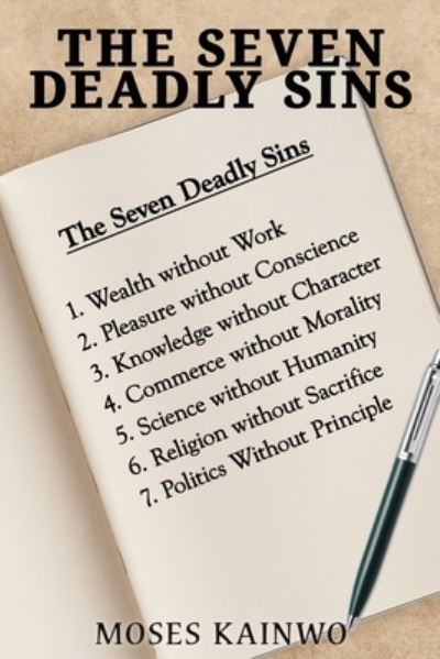 Cover for Moses Kainwo · The Seven Deadly Sins (Paperback Bog) (2020)