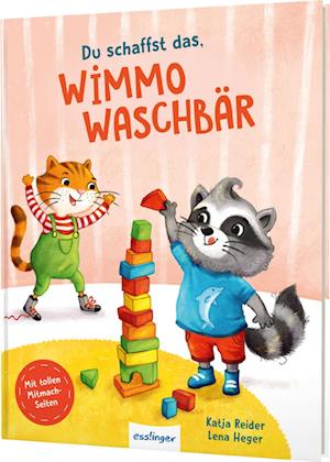 Cover for Katja Reider · Du schaffst das, Wimmo Waschbär (Book) (2024)