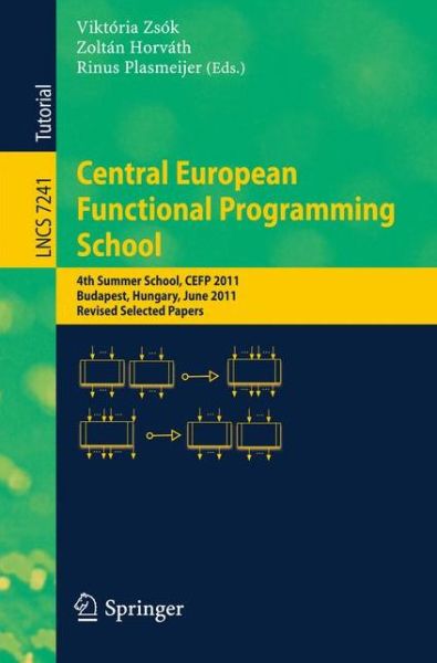 Cover for Vikt Ria Zs K · Central European Functional Programming School: 4th Summer School, CEFP 2011, Budapest, Hungary, June 14-24, 2011, Revised Selected Papers - Theoretical Computer Science and General Issues (Paperback Book) [2012 edition] (2012)