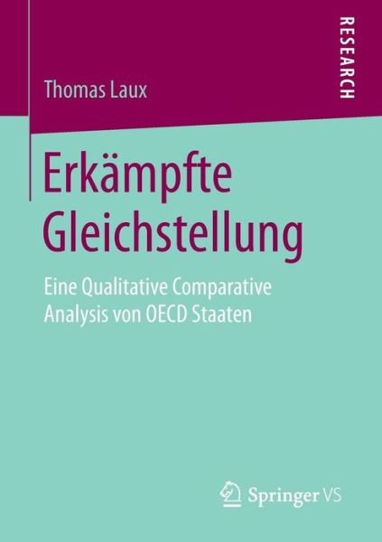 Cover for Laux · Erkämpfte Gleichstellung (Book) (2016)